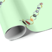 Kundalini Chakras Geschenkpapier (Rolleneckpunkt)