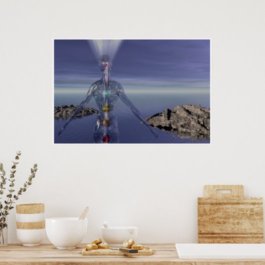 Kundalini Poster (Küche)