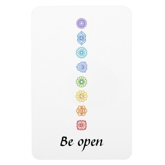 Kundalini Yoga Chakra Open Magnet (Vertikal)