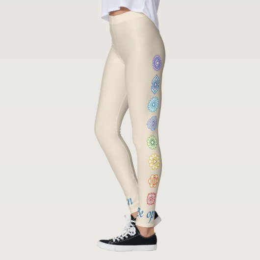 Kundalini Yoga Chakras Open Leggings (Links)