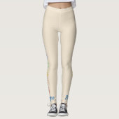 Kundalini Yoga Chakras Open Leggings (Vorderseite)