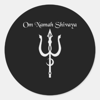 Kundalini Yoga Mantras Om Namah Shivaya Runder Aufkleber