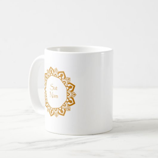 Kundalini Yoga Mug Kaffeetasse (Vorderseite Links)