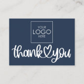 Kunde dankt dem Paket QR Code Coupon einfügen Visitenkarte (Rückseite)