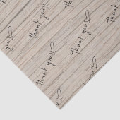 Kunde dankt Ihnen für Ihre Kommentare zu Holz Seidenpapier (Detail)