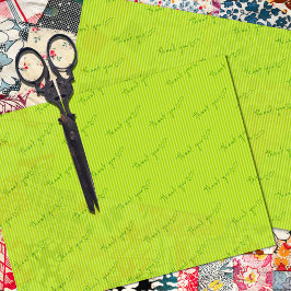 Kunde dankt Ihnen für Limone Streifen Seidenpapier