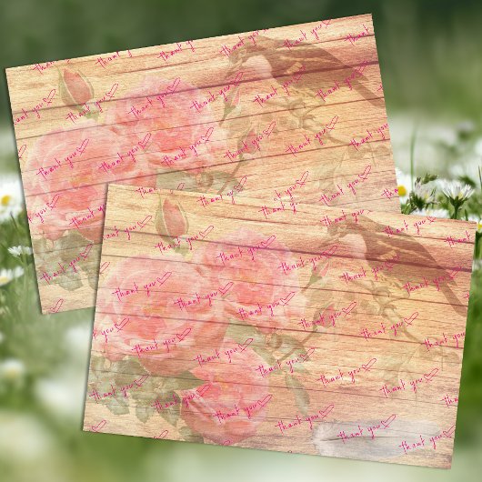 Kunde dankt Rose und Bird Seidenpapier