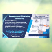 Kunden-Anbieter von Klempnerdienstleistungen - Ges Fensteraufkleber (Blatt 3)