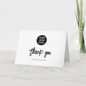 Kunden für Unternehmen hinzufügen Dankeskarte (Vorderseite)