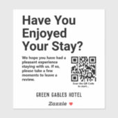 Kunden gefragt, einen QR-Code überprüfen Verlassen Aufkleber (Blatt)