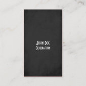 Kunden-Loyalitäts-Visitenkarte Treuekarte (Rückseite)