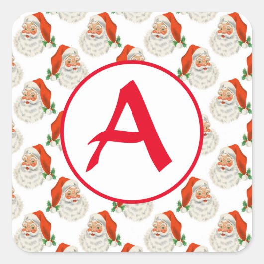 KUNDENANFANG QUADRATISCHER AUFKLEBER (Vorderseite)