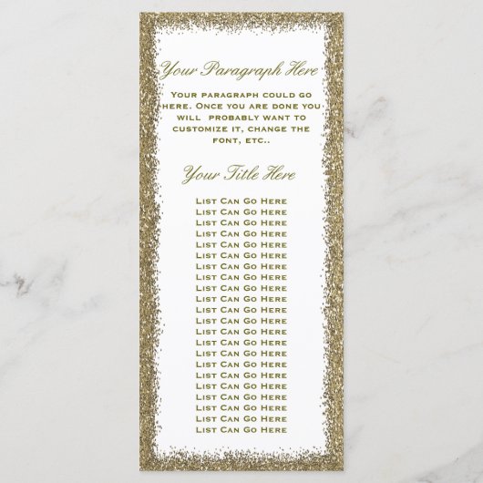 Kundenanfrage Programm (Rückseite)