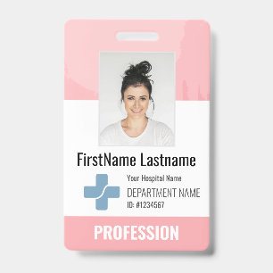 Kundenarzt, Krankenpflege, Foto-ID für Gesundheits Ausweis