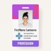 Kundenarzt, Krankenpflege, Foto-ID für Gesundheits Ausweis (Vorderseite)