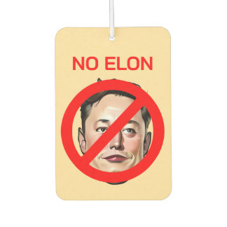 KUNDENBAR Kein Elon Air Freshener Autolufterfrischer