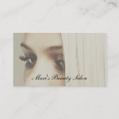 KUNDENBARE Beauty Salon Business Cards Visitenkarte (Rückseite)
