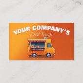 KUNDENBARE LKW-Visitenkarte Visitenkarte (Rückseite)