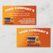 KUNDENBARE LKW-Visitenkarte Visitenkarte (Vorne/Hinten)