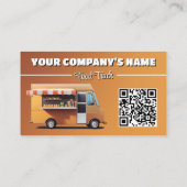 KUNDENBARE LKW-Visitenkarte Visitenkarte (Rückseite)