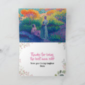 KUNDENBARE MUTTER-TAGESKARTE KARTE (Innenseite)