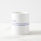 KUNDENBARE Trivium Rhetorik-Bühne Kaffeetasse (Mittel)