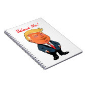 KUNDENBARE TRUMP Spiralnotebooks Notizblock (Rechte Seite)