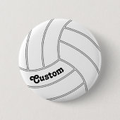KUNDENBARE Volleyball-Runder Button-Button Button (Vorderseite)
