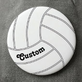 KUNDENBARE Volleyball-Runder Button-Button Button