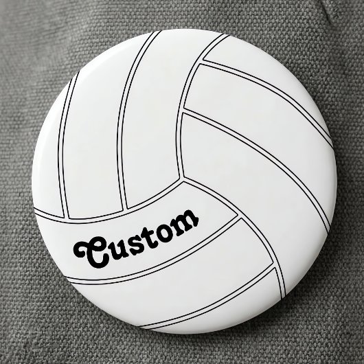 KUNDENBARE Volleyball-Runder Button-Button Button