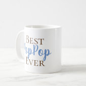 KUNDENBESTE Opa, Gramps, Papa, Ever etc. Kaffeetasse (Vorderseite Links)