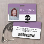 Kundenbetreuer - Foto, Bar, Logo, Name Ausweis