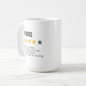 Kundenbetreuer gehen weg von der Arbeitsfreundin Kaffeetasse (Vorderseite Links)