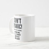 Kundenbetreuer im Bankwesen Kaffeetasse (Vorderseite Links)