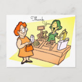 Kundenbetreuung Postkarte (Vorderseite)