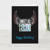 KUNDENBEWEGLICHE NEUSEELAND BRO BIRTHDAD CARD KARTE (Vorderseite)