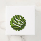 Kundenbewertungs-Unternehmen Green Palm Leaf Geschenkanhänger (Beispiel)