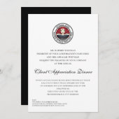 Kundenbewertungsereignis Einladung (Vorne/Hinten)