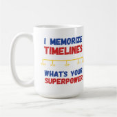 KUNDENBEWUSSTSEIN Homeschool Superheld Kaffeetasse (Links)