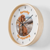 KUNDENBEZEICHNENDES PET NAME-FOTO GROSSE SCHLIE UHR (Winkel)