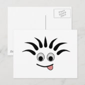Kundenbezogenheits-Einzelteile Postkarte (Vorne/Hinten)