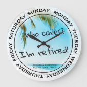 Kundenbindung Große Wanduhr (Vorderseite)