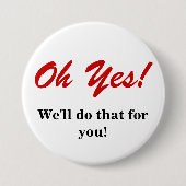 Kundendienst Button (Vorderseite)