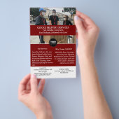Kundendienst Flyer (Handgriff)