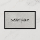 Kundendienst | Logo im Call Center Visitenkarte (Rückseite)