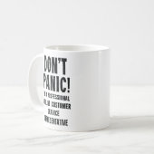 Kundendienstbeauftragter Kaffeetasse (Vorderseite Links)