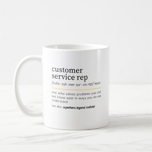 Kundendienstnachweis Kaffeetasse (Links)