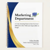 Kundendienstplaner für Marketings Planer (Vorderseite)