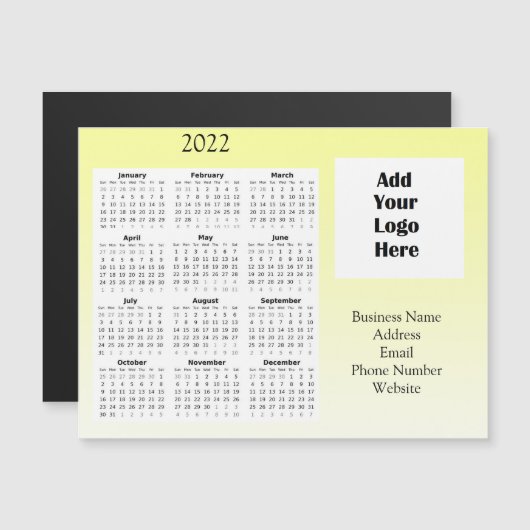 Kundenempfehlung 2022 für Firmenlogos Magneteinladung (Vorne/Hinten)