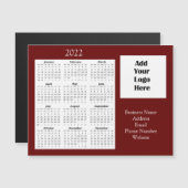 Kundenempfehlung 2022 für Firmenlogos Magneteinladung (Vorne/Hinten)